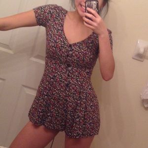 Urban outfitters Floral romper